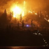 Les incendies touchent aussi le nord du Canada, notamment la capitale des Territoires du Nord-Ouest, Yellowknife (image symbolique).